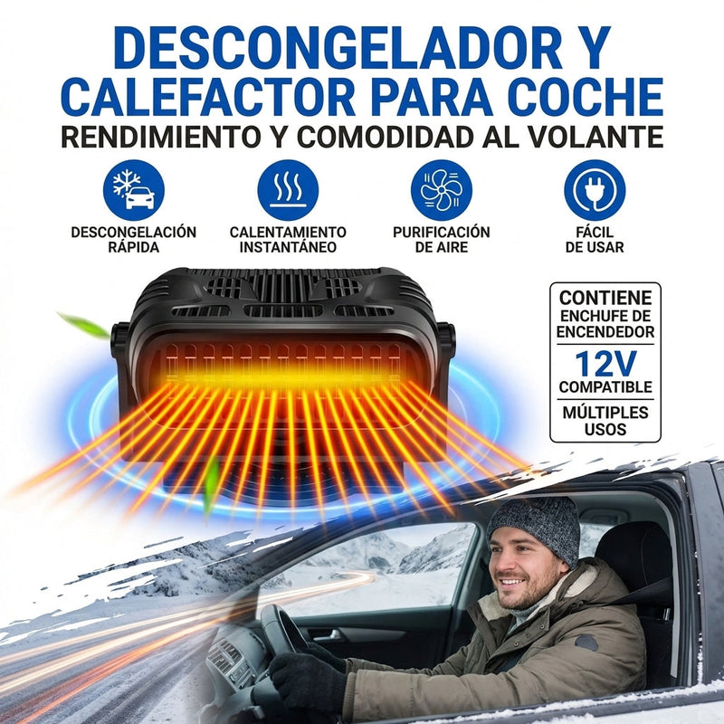 calentador y enfriador de auto