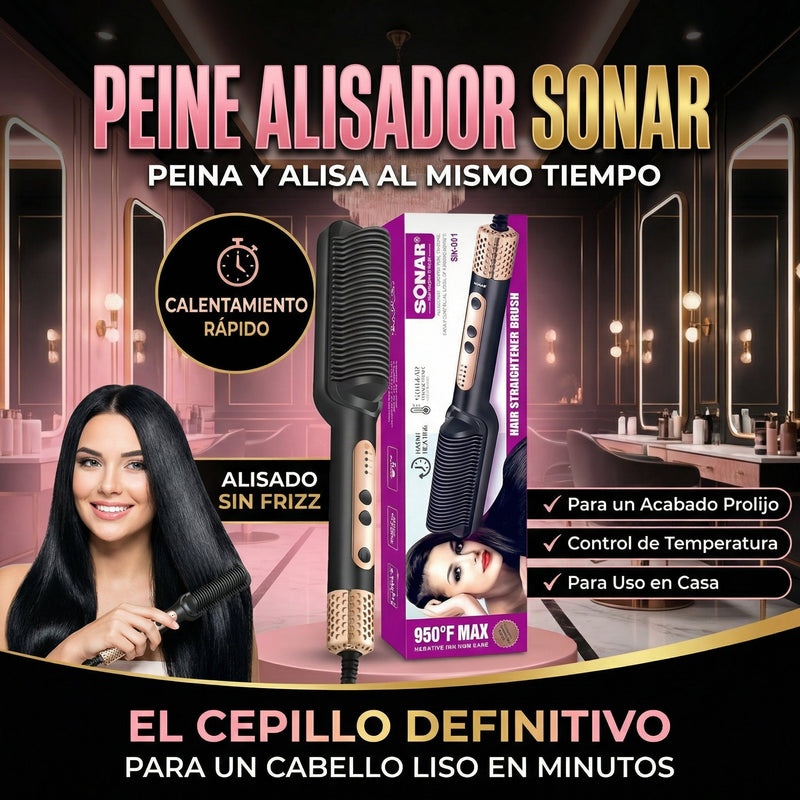 brushpro peine alisador de cabello