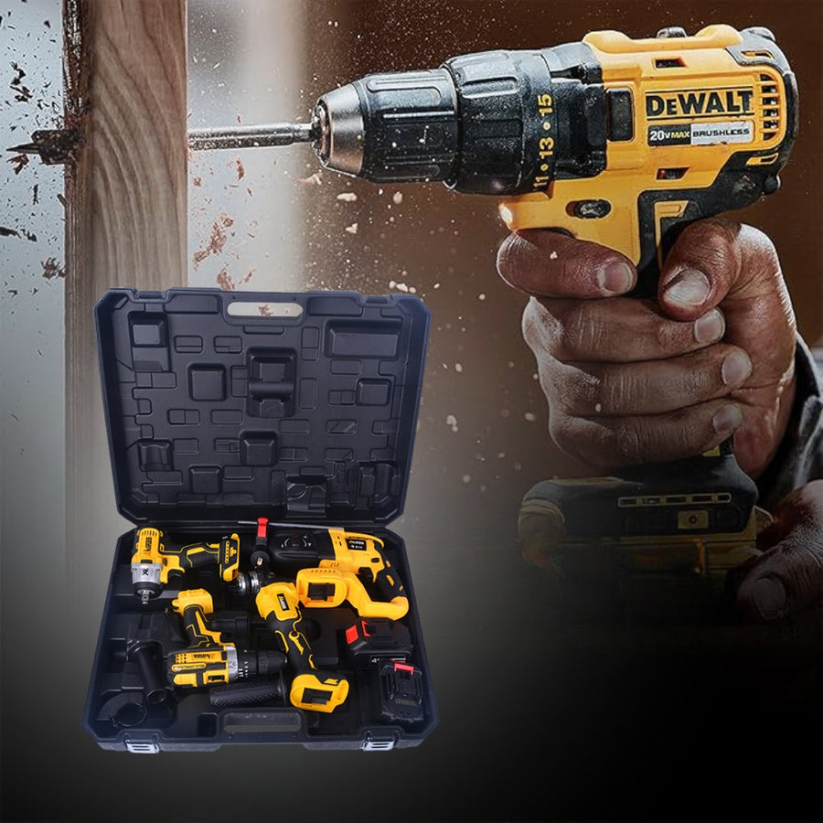 Combo DeWalt® 4 Herramientas | Lleva 1 Set de Brocas GRATIS